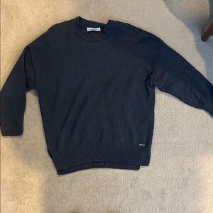 Abercrombie & Fitch Dark Grey Crewneck Sweater